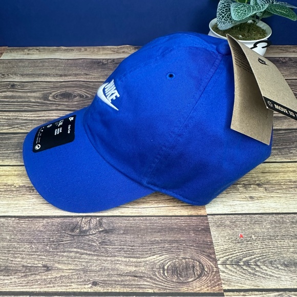 Nike Club Unstructured Futura Wash Cap NWT Size L/XL (Royal Blue) FB5368-480 - Picture 7 of 13